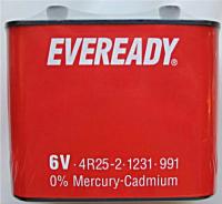 Eveready 4R25-2 - industriële batterij 6 V / 23000 mAh